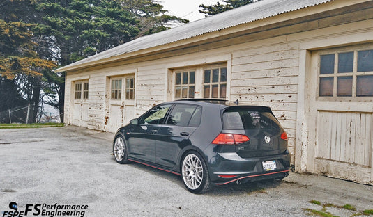 Volkswagen MK7 (2015 - 2017) Golf GTI Rear Diffuser "Fausto & Furious" - FSPE